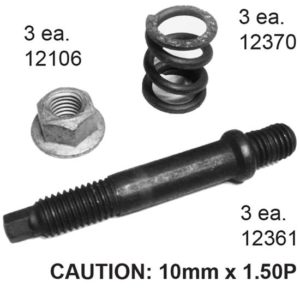 Nickson Exhaust Bolt and Spring 18309-1