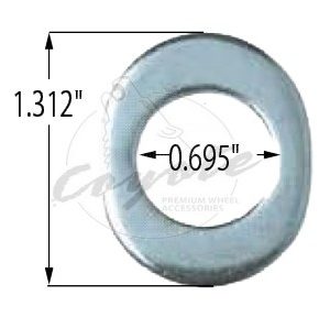 Coyote Wheel Accessories Lug Nut Washer 812174