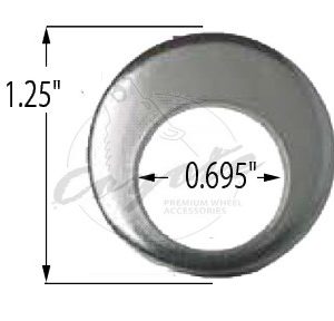 Coyote Wheel Accessories Lug Nut Washer 812177C
