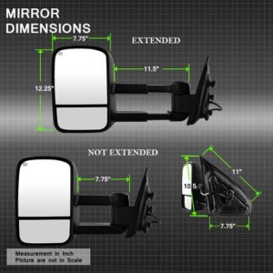 Xtune Exterior Towing Mirror 9935411