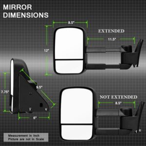 Xtune Exterior Towing Mirror 9936128