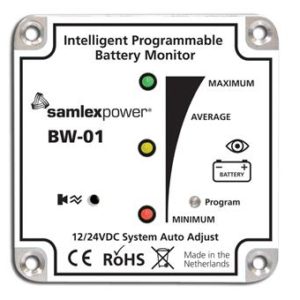 Samlex Solar Battery Monitor BW-01
