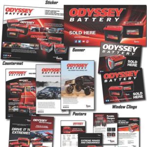 Odyssey Battery Point Of Purchase Display ON-X902