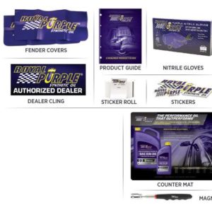 Royal Purple Point Of Purchase Display RP221