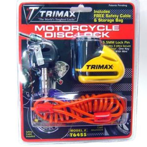 Trimax Locks Motorcycle Lock T645S