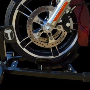 Titan Lift Motorcycle Wheel Chock WC-1500X-CP-BK